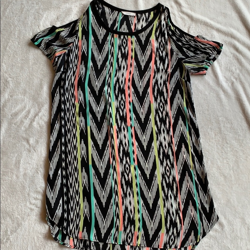 Lush Printed Shifted Dress